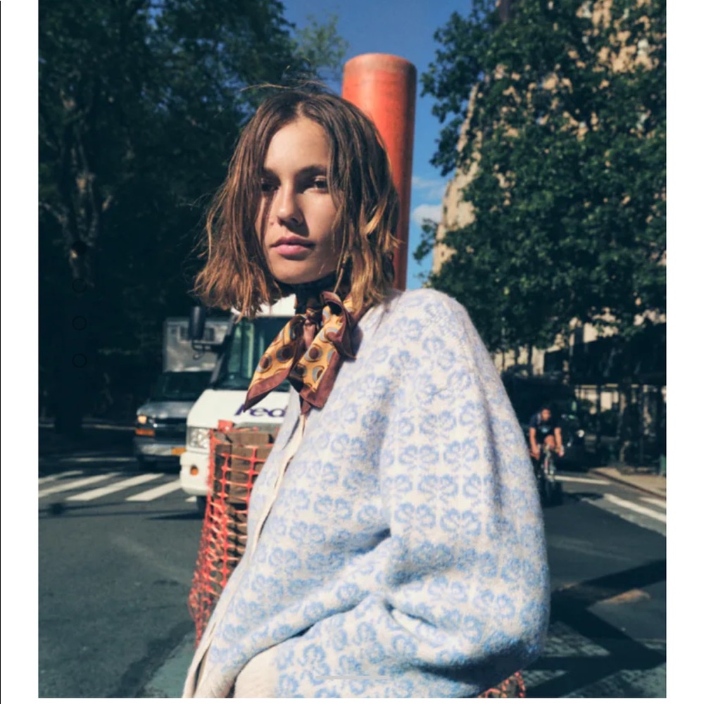 ✨zara jacquard cardigan - sold out style!✨